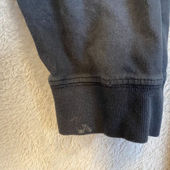 Carhartt Mens Shirt 2XL Tall Long Sleeve Black Logo Cotton Casual with Flaws - Picture 9 of 12